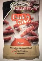 Mängden socker i Chick'n croc