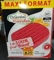 Mängden socker i Steak haché