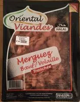 Mängden socker i Merguez Bœuf/Volaille