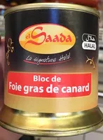 Mängden socker i Bloc de Foie gras de canard