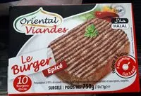 Mängden socker i Le burger épicé