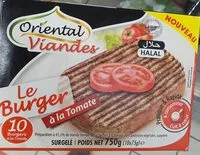 Mängden socker i Oriantal viande le burger