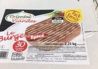 Mängden socker i burger