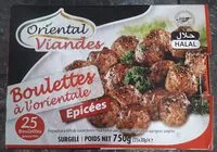 Mängden socker i Boulettes à l'orientale épicées