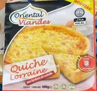Mängden socker i Quiche Lorraine aux lardons de volaille