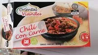 Mängden socker i Chili con carne halal
