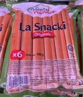 Mängden socker i La snacki originale
