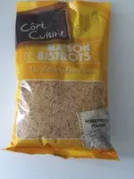 Mängden socker i Noisettes en poudre