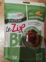Mängden socker i Mangues sechees le zip bio