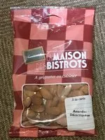 Mängden socker i Amandes Décortiquées