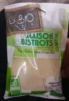 Mängden socker i Amandes en Poudre Bio