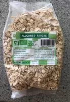 Mängden socker i Flocons d'Avoine