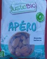 Mängden socker i Apéro - Amandes décortiquées grillées épices barbecue