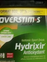 Mängden socker i Hydrixir Antioxydant 3KG Citron / Citron Vert