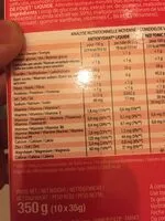 Mängden socker i Overstims Selection Performance Liquide 10 Tubes nouveauté