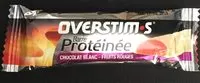 Mängden socker i Barre proteinee chocolat blanc - fruits rouges