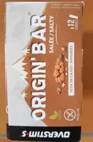 Mängden socker i Origin'Bar