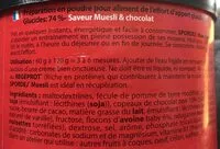 Mängden socker i Overstims Spordej - Boîte De 700G