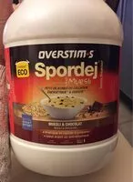 Mängden socker i Sportdej