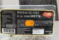 Mängden socker i Museau de porc a la vinaigrette