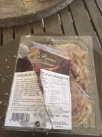 Mängden socker i Langues de porc a la vinaigrette