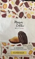 Mängden socker i Madeleine coque chocolat noir