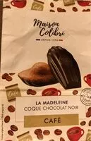 Mängden socker i La Madeleine - Coque chocolat noir - café