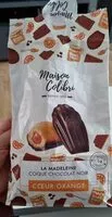 Mängden socker i La madeleine coque chocolat noir, cœur orange