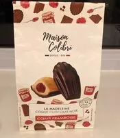 Mängden socker i La Madeleine Coque Chocolat Noir Cœur Framboise