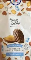Mängden socker i La Madeleine coque chocolat au lait