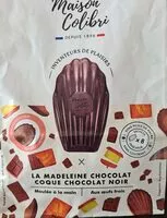 Mängden socker i Madeleine chocolat et coque chocolat noir