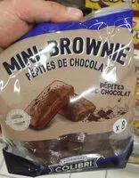 Mängden socker i Mini-Brownies pépites de chocolat