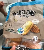 Mängden socker i Madeleine de pons
