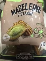 Mängden socker i Madeleine pistache