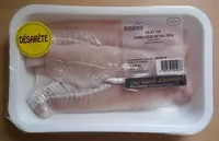 Mängden socker i Filet de cabillaud désarêté