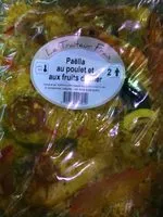 Mängden socker i Paëlla au poulet et aux fruits de mer