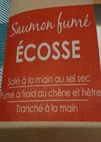 Mängden socker i Saumon fumé Ecosse