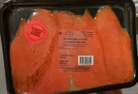 Mängden socker i Saumon Fumé Sauvage Alaska 3 tranches 150g