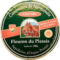 Mängden socker i Camembert de Normandie AOP (20% MG) Lait cru