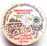 Mängden socker i Camembert de Normandie AOP (20% MG) au lait cru