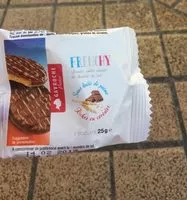 Mängden socker i Biscuits sablés nappés de chocolat au lait