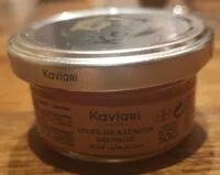 Mängden socker i Oeufs de saumon sauvage de pacifique