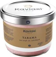 Mängden socker i Tarama aux oeufs de cabillaud