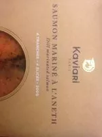 Mängden socker i Saumon mariné à l'aneth