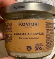 Mängden socker i Tarama au caviar