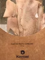 Mängden socker i Filet de truite fumé