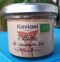 Mängden socker i Rillettes de saumon bio