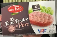 Mängden socker i Le Tout-Tendre de Porc