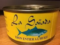Mängden socker i Thon entier a l’huile