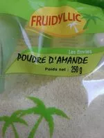 Mängden socker i Poudre d'amande